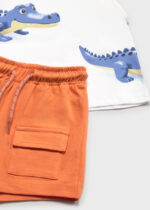 Mayoral Παιδικό Σετ μακό Δεινόσαυροι για Αγόρι Πορτοκαλί 26-01673-058 - Image 4
