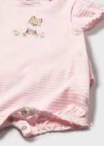 Mayoral Newborn Βρεφικό Σετ 2 κοντά Φορμάκια για Κορίτσι Ροζ 26-01705-093 - Image 4