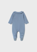 Mayoral Newborn Βρεφικό Μακρύ Φορμάκι με Σαλιάρα για Αγόρι Μπλε 26-01714-088 – Bild 2