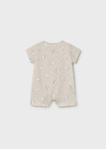 Mayoral Newborn Βρεφικό Φορμάκι Κοντό  για Αγόρι Καφέ 26-01717-010 - Image 2