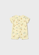 Mayoral Newborn Βρεφικό Φορμάκι Κοντό  για Αγόρι Κίτρινο 26-01717-011 - Image 2