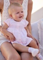 Mayoral Newborn Βρεφικό Φόρεμα Γάζα για Κορίτσι Ροζ 26-01805-042 – Bild 2