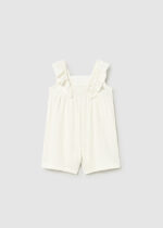 Mayoral Παιδικό Φορμάκι κοντό για Κορίτσι Εκρού 26-01827-026 – Bild 2