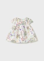 Mayoral Newborn Βρεφικό Φόρεμα Σταμπωτό αμπιγιέ  για Κορίτσι Μπλε 26-01885-040 - Image 2