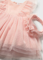 Mayoral Παιδικό Φόρεμα τούλι με κορδελα  για Κορίτσι Ροζ 26-01905-048 – Bild 3