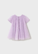 Mayoral Παιδικό Φόρεμα τούλι με Τσάντα για Κορίτσι Μωβ 26-01917-047 – Bild 2