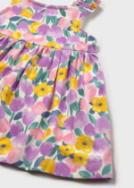 Mayoral Παιδικό Φόρεμα σταμπωτο με βρακακι για Κορίτσι Μωβ 26-01927-060 - Image 3