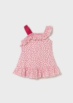 Mayoral Παιδικό Φόρεμα Μακό γκοφρε σταμπα για Κορίτσι Κόκκινο 26-01928-065 – Bild 3