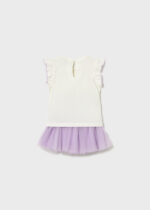 Mayoral Παιδικό Σετ Φούστα τούλι για Κορίτσι Μωβ 26-01933-047 - Image 2