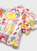 Mayoral Παιδικό Σετ Φούστα 3 τεμαχια για Κορίτσι Κόκκινο 26-01934-084 - Image 3