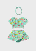 Mayoral Παιδικό Σετ Φούστα 3 τεμαχια για Κορίτσι Μπλε 26-01934-085