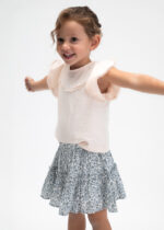 Mayoral Παιδική Μπλούζα κοντομάνικη για Κορίτσι Σομόν 26-03008-071 - Image 2