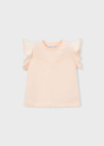 Mayoral Παιδική Μπλούζα κοντομάνικη για Κορίτσι Σομόν 26-03008-071 - Image 3