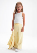 Mayoral Παιδική Μπλούζα με τιράντες για Κορίτσι Εκρού 26-03021-033 - Image 3