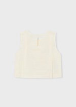 Mayoral Παιδικό Τοπ  για Κορίτσι Μπεζ 26-03024-026 - Image 5