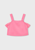 Mayoral Παιδικό Τοπ με βολάν για Κορίτσι Κοραλί 26-03025-040 - Image 3