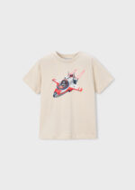 Mayoral Παιδική Μπλούζα Κοντομάνικη διαστημοπλοιο  για Αγόρι Χακί 26-03067-077