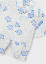 Mayoral Παιδικό Πουκάμισο κοντομάνικο εμπριμέ για Αγόρι Σταμπωτό 26-03115-027 - Image 6