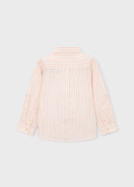 Mayoral Παιδικό Πουκάμισο μακρύ λινό με γιακά για Αγόρι Ροδακινί 26-03119-036 - Image 5