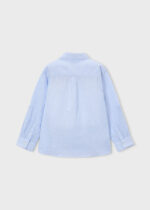 Mayoral Παιδικό Πουκάμισο μακρύ λινό με γιακά για Αγόρι Μπλε 26-03119-039 - Image 2