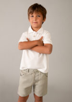 Mayoral Παιδική Βερμούδα soft (μαλακή υφή) για Αγόρι Μπεζ 26-03207-062