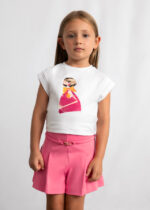 Mayoral Παιδικό Σορτς μακό για Κορίτσι Κοραλί 26-03220-042