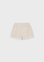 Mayoral Παιδικό Σορτς πλεκτό για Κορίτσι Μπεζ 26-03223-050 - Image 3