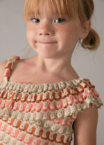 Mayoral Παιδικό Σετ Σορτς μακό  για Κορίτσι Πορτοκαλί 26-03225-059 - Image 2