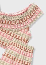 Mayoral Παιδικό Σετ Σορτς μακό  για Κορίτσι Πορτοκαλί 26-03225-059 - Image 5