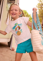 Mayoral Παιδικό Σετ Σορτς μακό  για Κορίτσι Μπλε 26-03231-074