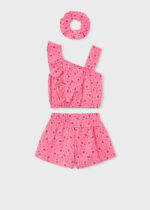 Mayoral Παιδικό Σετ Σορτς με λάστιχο για Κορίτσι Κοραλί 26-03233-084 - Image 2