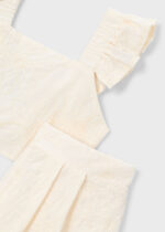 Mayoral Παιδικό Σετ Βερμούδα για Κορίτσι Εκρού 26-03235-088 - Image 3