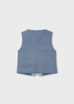 Mayoral Παιδικό λινό γιλέκο Κουστουμιού για Αγόρι Γκρι 26-03379-025 – Bild 3