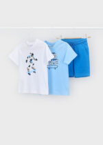 Mayoral Παιδικό Σετ μακό με στάμπα ρομπότ για Αγόρι Μπλε 26-03604-036