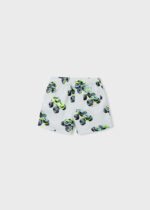 Mayoral Παιδικό Μαγιό με 3D λεπτομέρεια για Αγόρι Λευκό-Χακί 26-03611-084 - Image 3