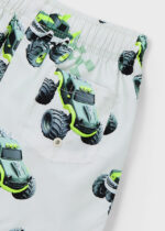 Mayoral Παιδικό Μαγιό με 3D λεπτομέρεια για Αγόρι Λευκό-Χακί 26-03611-084 - Image 4