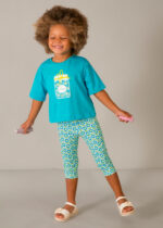 Mayoral Παιδικό Κολάν σταμπωτο για Κορίτσι Μπλε 26-03722-031 – Bild 2