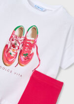 Mayoral Παιδικό Σετ ποδηλατικό Κολάν για Κορίτσι Ροδακινί 26-03731-019 - Image 5