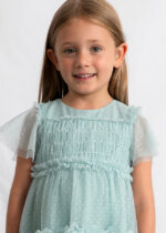 Mayoral Παιδικό Φόρεμα τούλι plumeti για Κορίτσι Μέντα 26-03917-080 – Bild 2