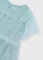 Mayoral Παιδικό Φόρεμα τούλι plumeti για Κορίτσι Μέντα 26-03917-080 – Bild 6