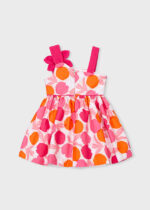 Mayoral Παιδικό Φόρεμα ασυμμετρο λουλουδι για Κορίτσι Κόκκινο 26-03924-090 – Bild 3