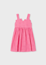 Mayoral Παιδικό Φόρεμα ζακαρ λουλουδια για Κορίτσι Κοραλί 26-03925-010 - Image 2