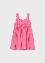 Mayoral Παιδικό Φόρεμα ζακαρ λουλουδια για Κορίτσι Κοραλί 26-03925-010 - Image 3
