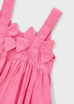 Mayoral Παιδικό Φόρεμα ζακαρ λουλουδια για Κορίτσι Κοραλί 26-03925-010 - Image 4