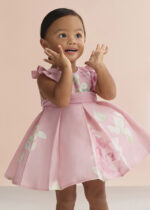 Abel & Lula Βρεφικό Λινό Φόρεμα Σταμπωτό για Κορίτσι Ροζ 26-05007-006 - Image 4