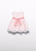Abel & Lula Βρεφικό Φόρεμα Οργάντζα Κεντητό για Κορίτσι Ροζ 26-05009-006 – Bild 2