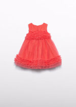 Abel & Lula Βρεφικό Φόρεμα Τούλι με Βολάν για Κορίτσι Ροδακινί   26-05014-094 – Bild 3