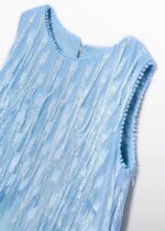 Abel & Lula Παιδικό Φόρεμα με Κρόσια για Κορίτσι Μπλε 26-05025-011 – Bild 3