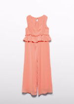 Abel & Lula Παιδική Μακριά Φόρμα Γάζας Γκοφρέ για Κορίτσι Κοραλί 26-05206-003 - Image 2