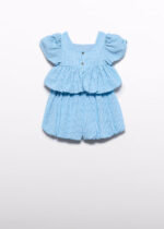 Abel & Lula Παιδικό Σετ Βερμούδα Vichy για Κορίτσι Μπλε 26-05208-008 - Image 2